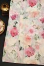 Fancy Crepe Multi-Colour Saree With Florals And Stone Work Body