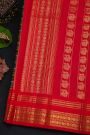 Kancheepuram Silk Multi-Colour Saree With Zari Body