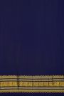 Kancheepuram Silk Lime Green Saree With Contrast Florals And Peacocks Border