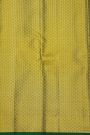 Kancheepuram Silk Dual Colour Saree With Tissue Meenakari Border