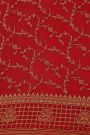 Banarasi Kaddi Georgette Off White Saree With Floral Buttis Body
