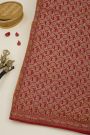 Banarasi Kaddi Georgette Mustard Saree With Florals And Pichwai Cows In Cross Checks Body