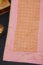 Fancy Georgette Off White Saree With Meenakari Floral Jaal Body And Contrast Diamonds And Florals Border