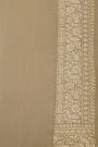 Banarasi Kaddi Georgette Beige Saree With Florals And Animals Body