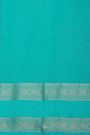 Kancheepuram Silk Wine Saree With Florals And Leaves In Zari Body Gap Border