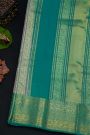 Kancheepuram Silk Lavender Saree With Florals And leaves In Zari