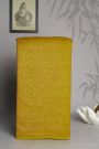 Banarasi Kaddi Georgette Mehendi Green Saree With Florals And Elephants In Zari Border