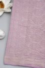 Banarasi Kaddi Georgette Lavender Saree With Floral Zari Buttis Body