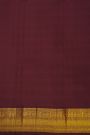 Kancheepuram Silk Multi-Colour Checked Saree With Kuttu Border