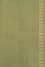 Kancheepuram Silk Violet Saree With Elephants And Lines In Zari Body