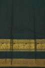 Kancheepuram Silk Lavender Saree With Gold Buttas And Peacock Motif Zari Border