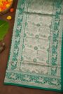 Banarasi Silk Sea Green Saree