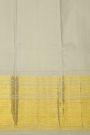 Kancheepuram Silk Purple Saree With Gold Buttas And Brown Zari Border With Traditional Woven Motifs