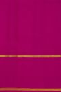 Kancheepuram Silk Yellow Saree With Ganga Jamuna Gap Border