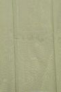Fancy Tussar Sage Green Saree With Florals And Leaves In Thread Work Body And Brocade Pallu