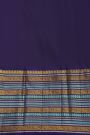 Kancheepuram Silk Sky Blue Saree With Thread Zari Border