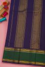 Kancheepuram Silk Multi-Colour Saree With Kattam Checks