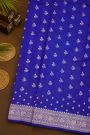 Fancy Matka Silk Royal Blue Saree