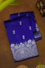 Fancy Matka Silk Royal Blue Saree