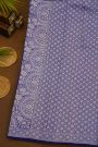 Fancy Matka Silk Royal Blue Saree