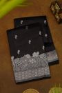 Fancy Matka Silk Black Saree