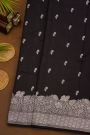 Fancy Matka Silk Black Saree