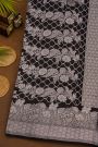 Fancy Matka Silk Black Saree
