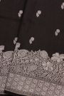Fancy Matka Silk Black Saree