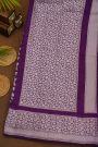 Fancy Matka Silk Purple Saree