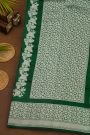 Fancy Matka Silk Bottle Green Saree