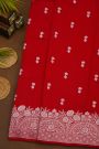 Fancy Matka Silk Red Saree