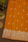 Fancy Matka Silk Orange Saree
