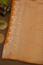 Fancy Matka Silk Orange Saree