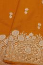 Fancy Matka Silk Orange Saree