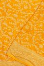 Banarasi Georgette Mustard Saree