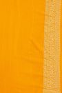 Banarasi Georgette Mustard Saree