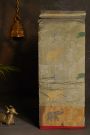 Chanderi Silk Off White Saree WIth All Over Jaal Florals And Animals