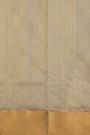 Chanderi Silk Beige Saree With Diamond Zari Buttis And Kaddi Border