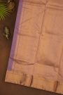 Chanderi Silk Lavender Saree With Meenakari Zari Buttis