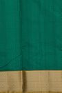 Chanderi Silk Rama Green Saree With Meenakari Floral Buttis