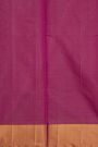 Chanderi Silk Purple Saree With Meenakari Floral Zari Buttis And Kaddi Border