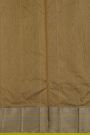Chanderi Silk Beige Saree With Meenakari Zari Buttis And Kaddi Border