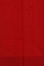 Chanderi Silk Red Saree