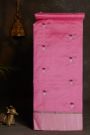 Chanderi Silk Pink Saree