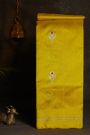Chanderi Silk Yellow Saree With Floral Buttis Body