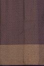 Kancheepuram Silk Purple Saree With Designer Meenakari Body