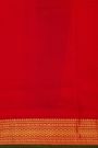Fusion Kancheepuram Silk Sea Green Saree With Silk Thread Work Body