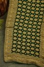 Bandhani Kaddi Georgette Multi-Colour Saree With Bandhani Dots And Florals Body