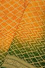 Bandhani Kaddi Georgette Multi-Colour Saree With Bandhani Dots Body