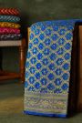 Bandhani Kaddi Georgette Dual Colour Saree With Bandhani Dots And Florals Body